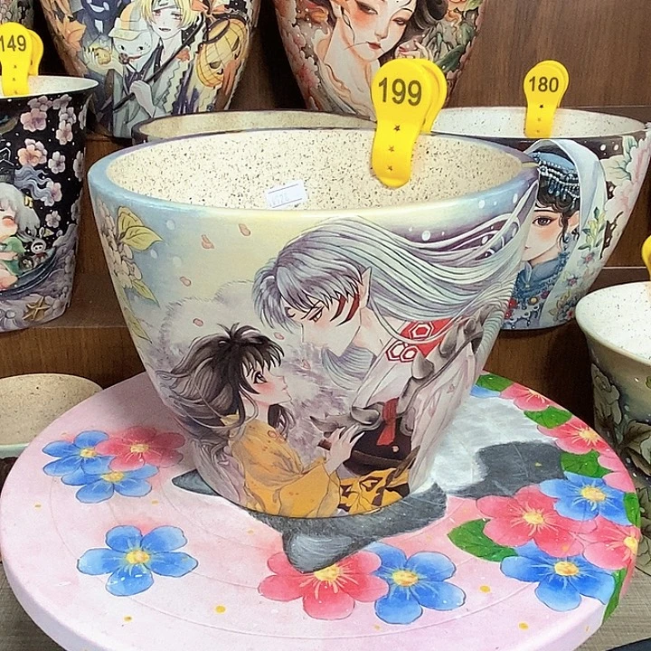 景德镇精品js美盆17.5/14.5