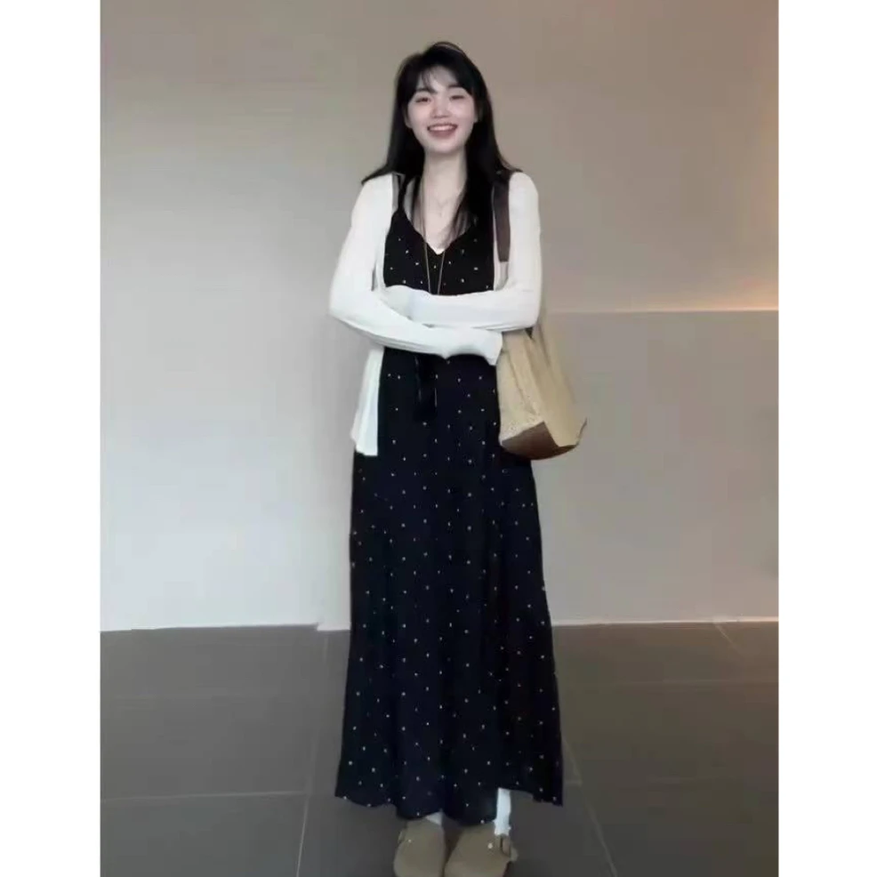大码胖mm法式纯欲风复古碎花v领长裙女夏季新款修身显瘦连衣裙潮