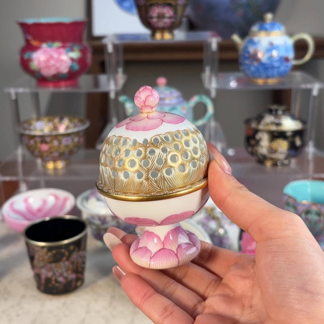 纯手工手绘 高端茶器