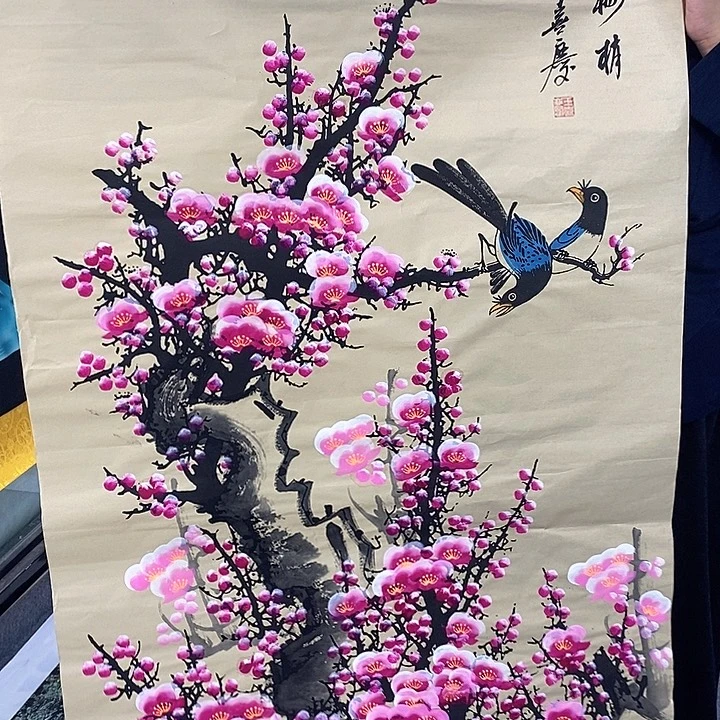 国画国画作品手绘
