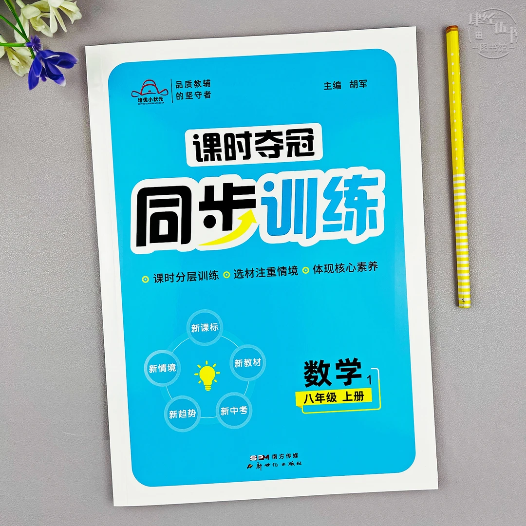 新版八年级上册数学同步训练初二数学教材同步训练课时同步练习册