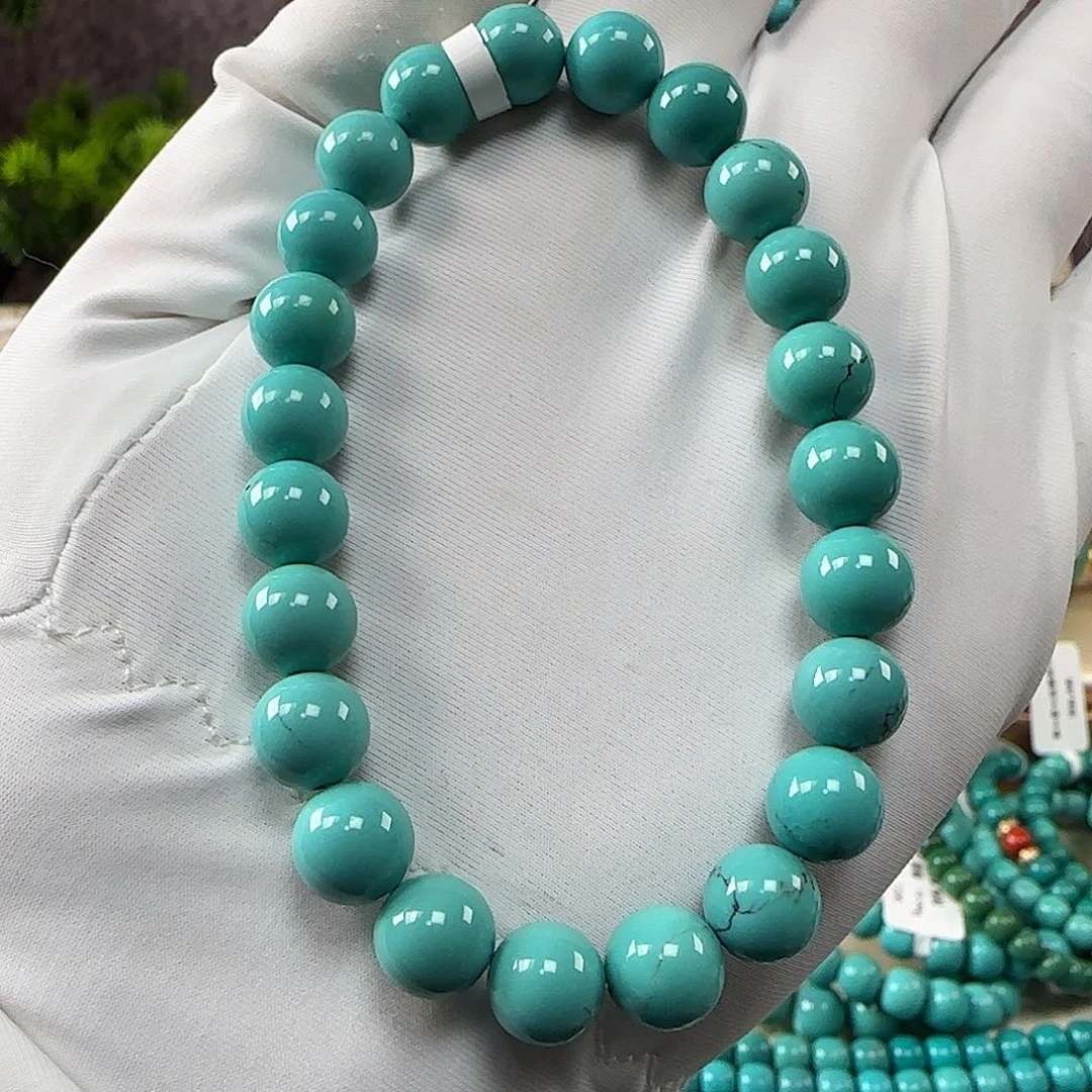 绿松石未镶嵌手串8mm+