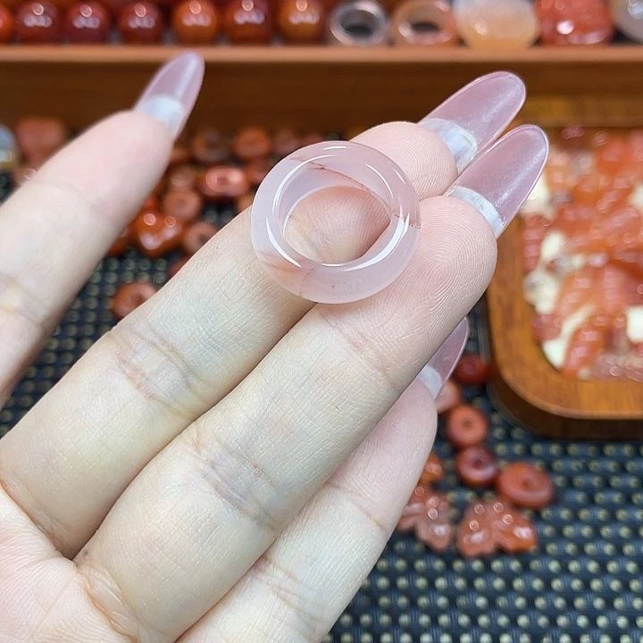 南红玛瑙未镶嵌颈饰跑环