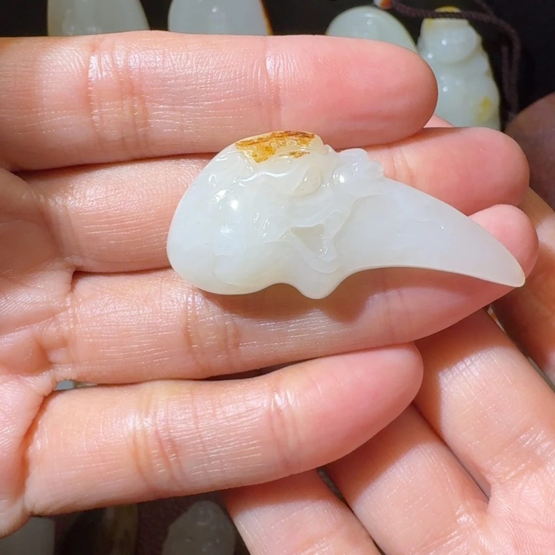 胖***哥和田玉未镶嵌挂件