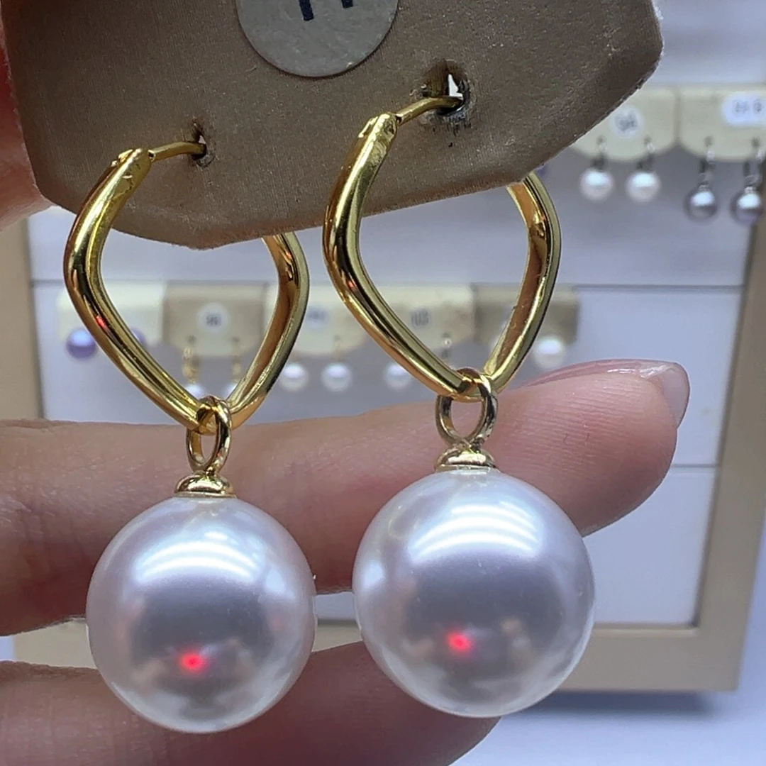 未镶嵌淡水珍珠耳饰