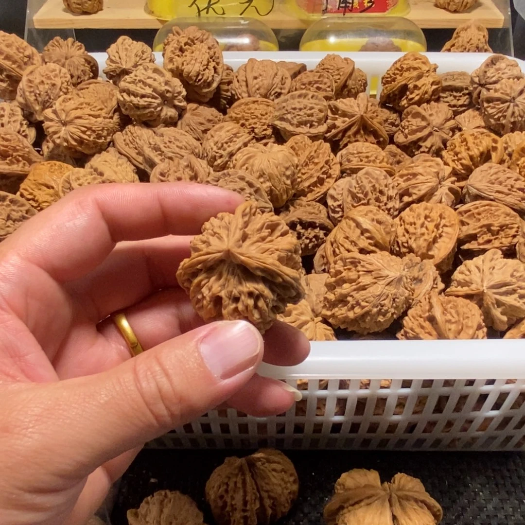 ****饭文玩核桃吊坠核桃异形单只异形