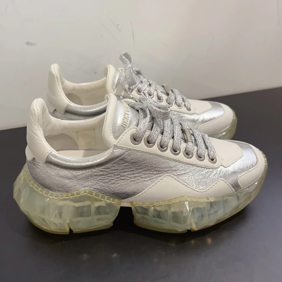 99新 JIMMY CHOO/吉米周 运动鞋 尺码36.5/成色看直播GSH1106