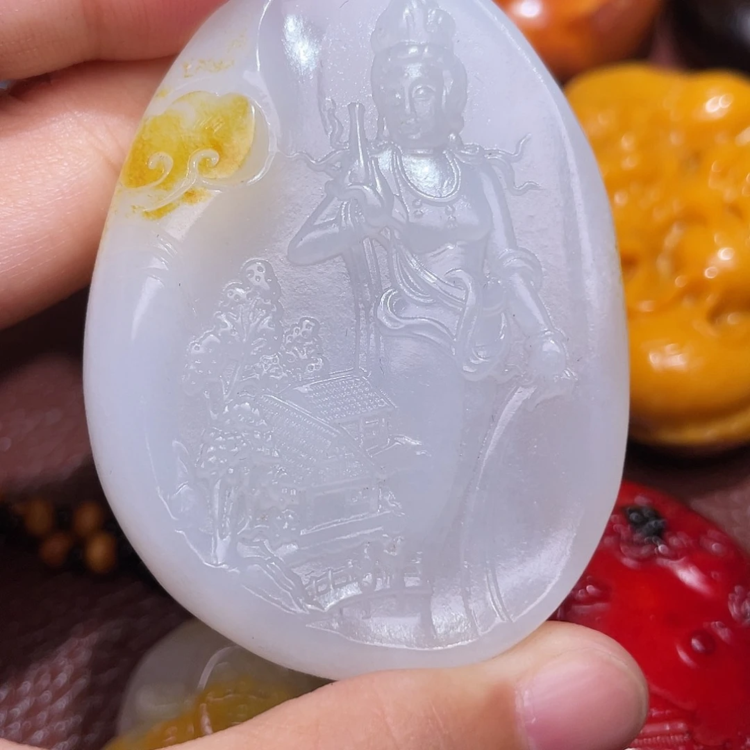 和田玉未镶嵌颈饰z*z