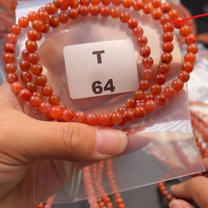 南红玛瑙未镶嵌多样性发货默认微瑕称重6mm