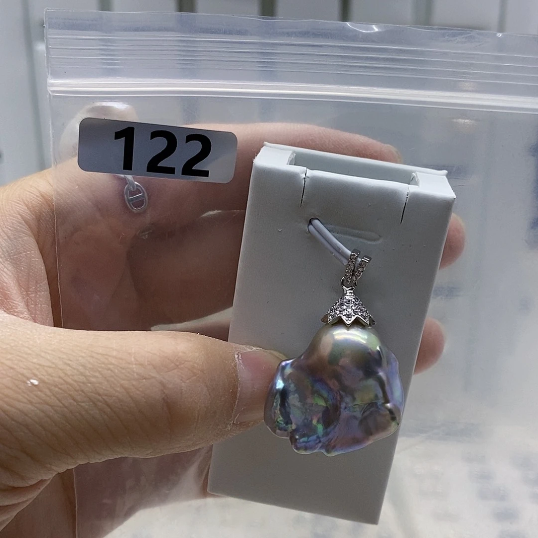 颈饰合金淡水珍珠