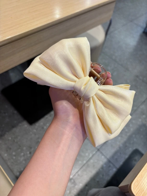 韩版时尚少女风网红可爱日韩女甜美复古发夹抓夹温柔
