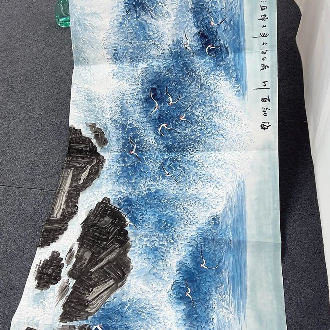 国画事事顺心如意万事如意