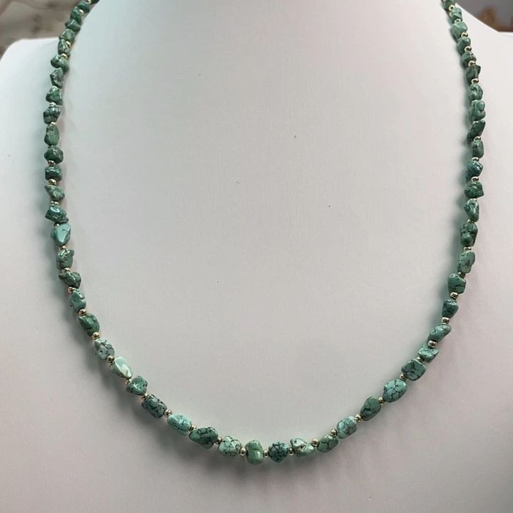 未镶嵌绿松石珠宝奇石