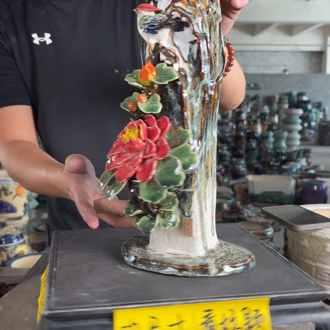 伟***一风堂石湾花盆。