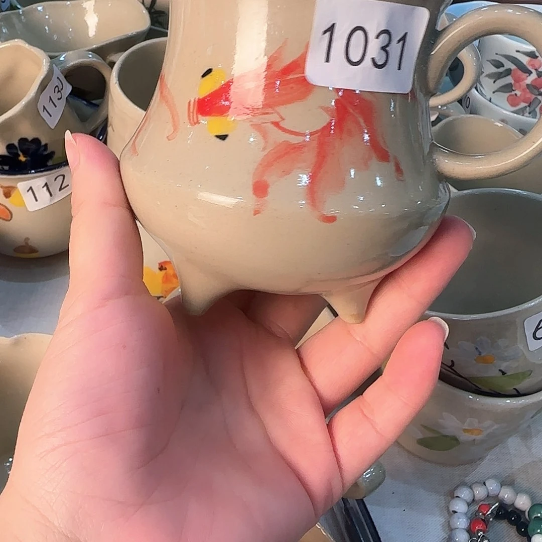 杯子景德镇陶瓷高温杯子1031