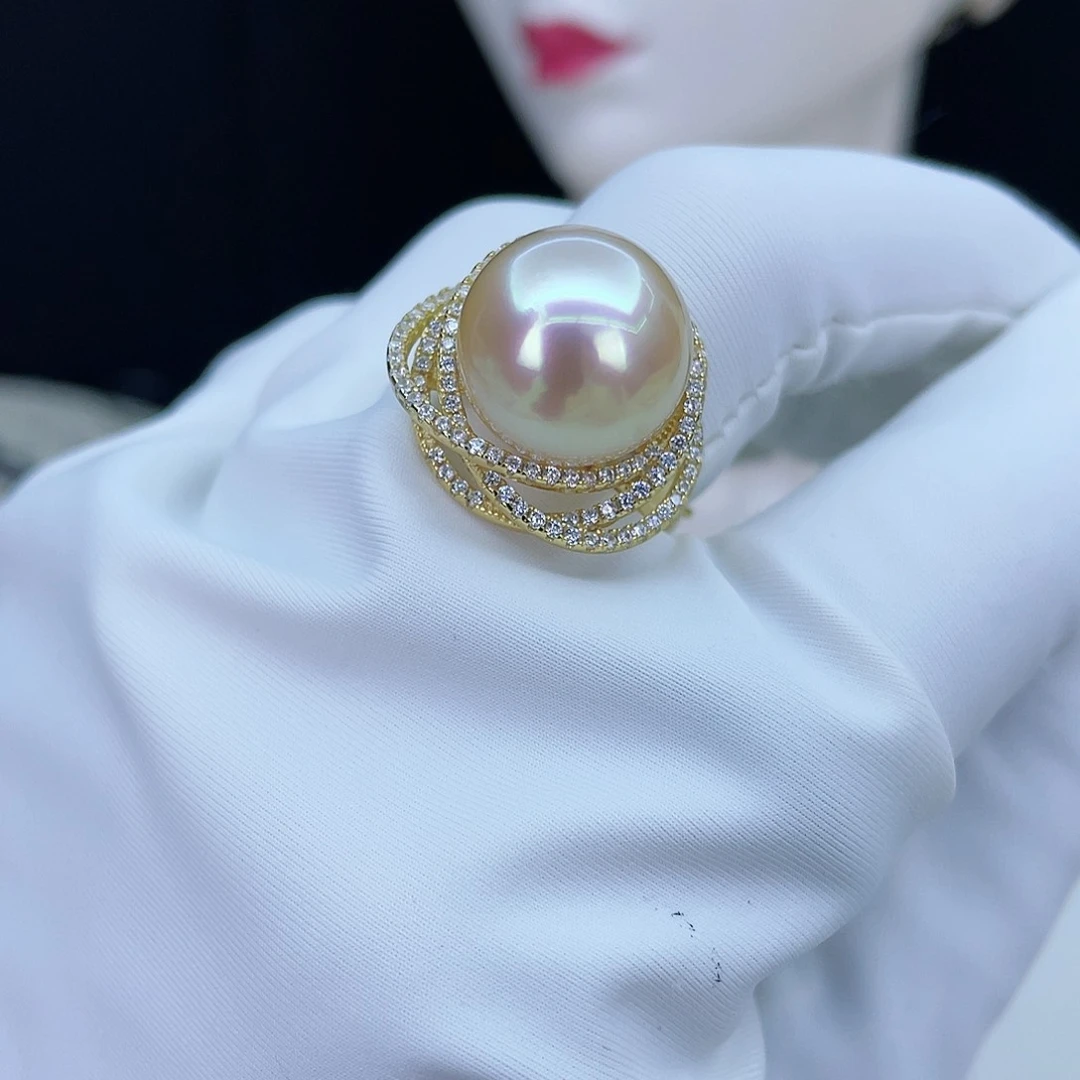 海水珍珠戒指未镶嵌699
