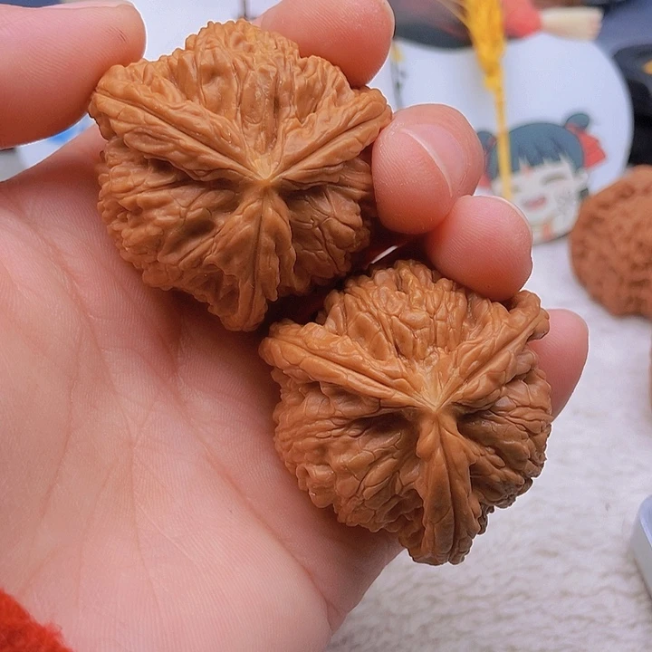 吊坠文玩核桃无*三棱