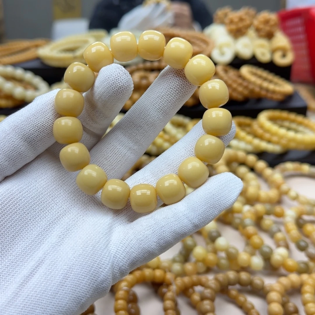 菩提根/象牙果手串13.14 8到10年 鬼工