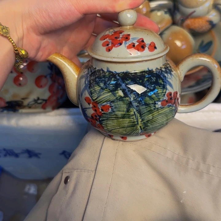 瓷片景德镇陶瓷手工手绘