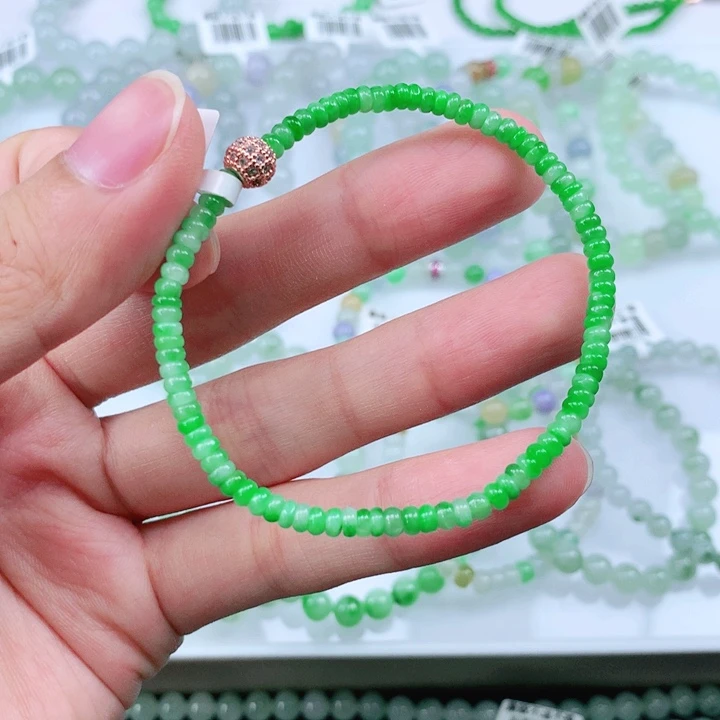 未镶嵌手链翡翠翡翠
