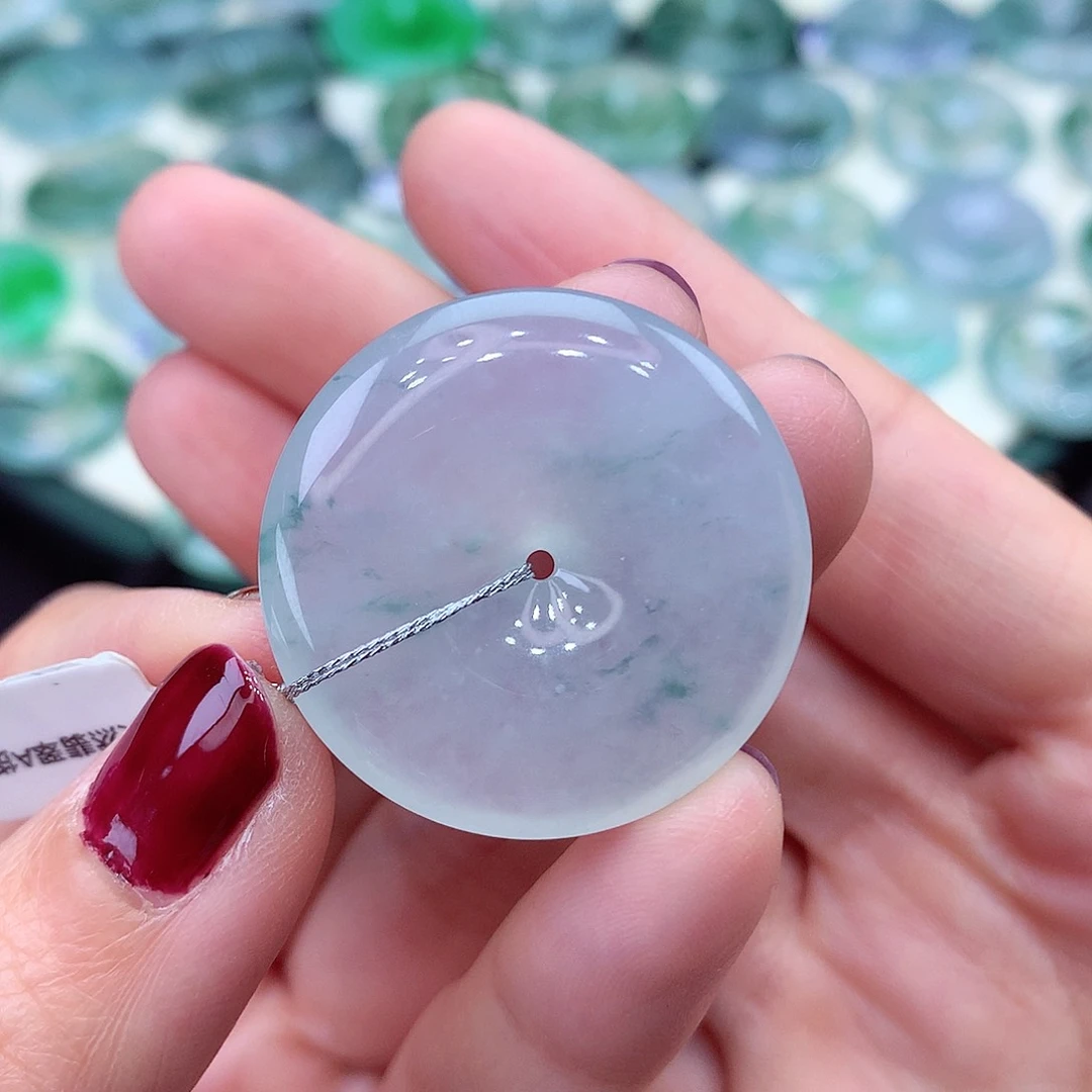 颈饰未镶嵌翡翠编号50-尺寸29.5/6