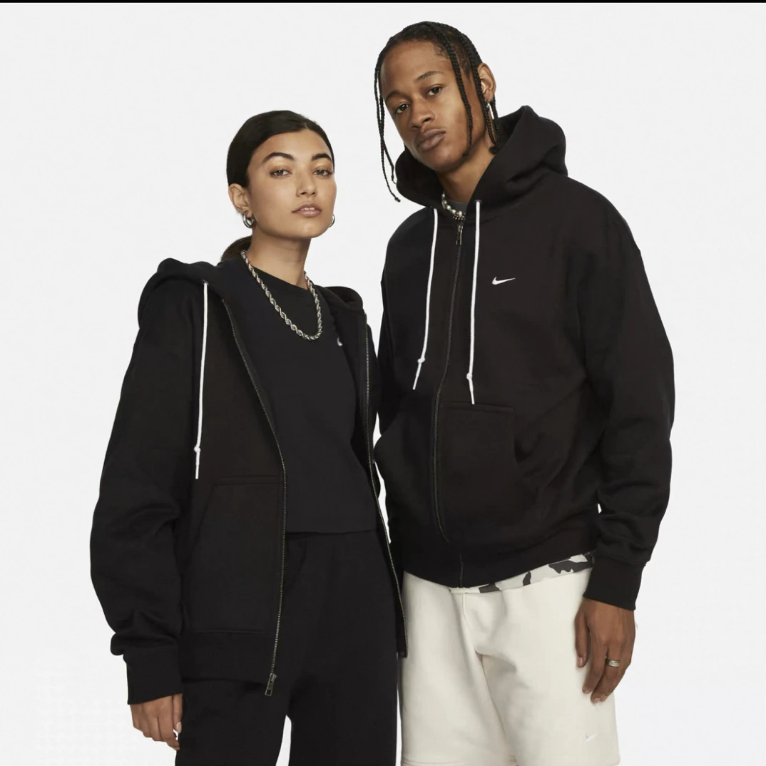NIKE耐克【呼】男子全长拉链开襟加绒连帽衫DR0403-010