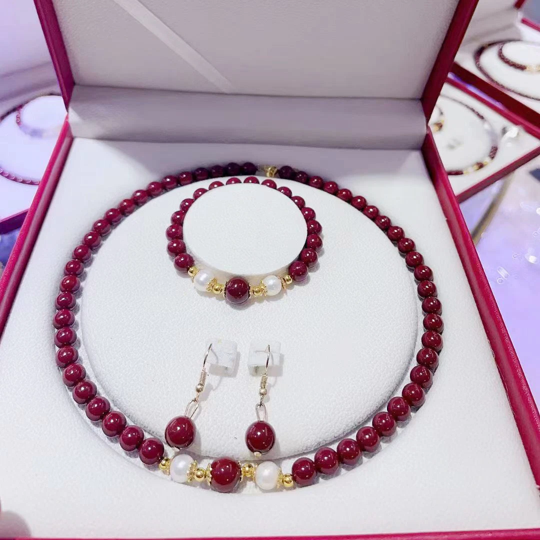 时尚百搭三件套装女款气质吊坠ZD0044