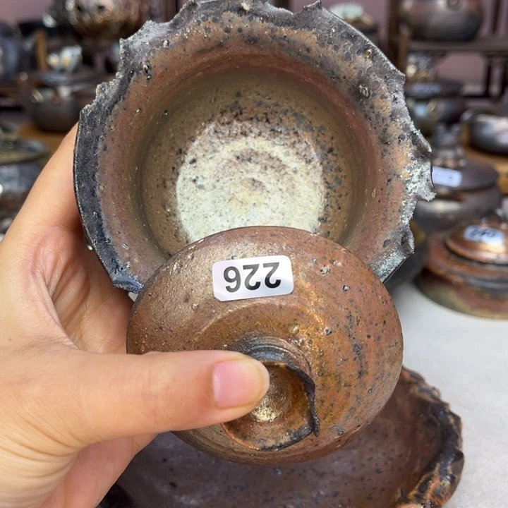 壶裸柴烧陶瓷茶具