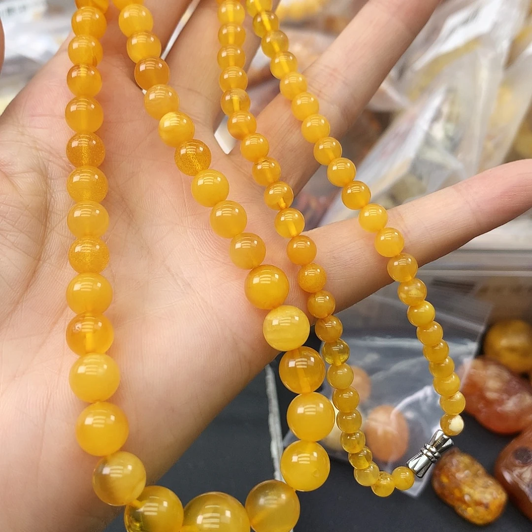 琥珀未镶嵌珠宝奇石