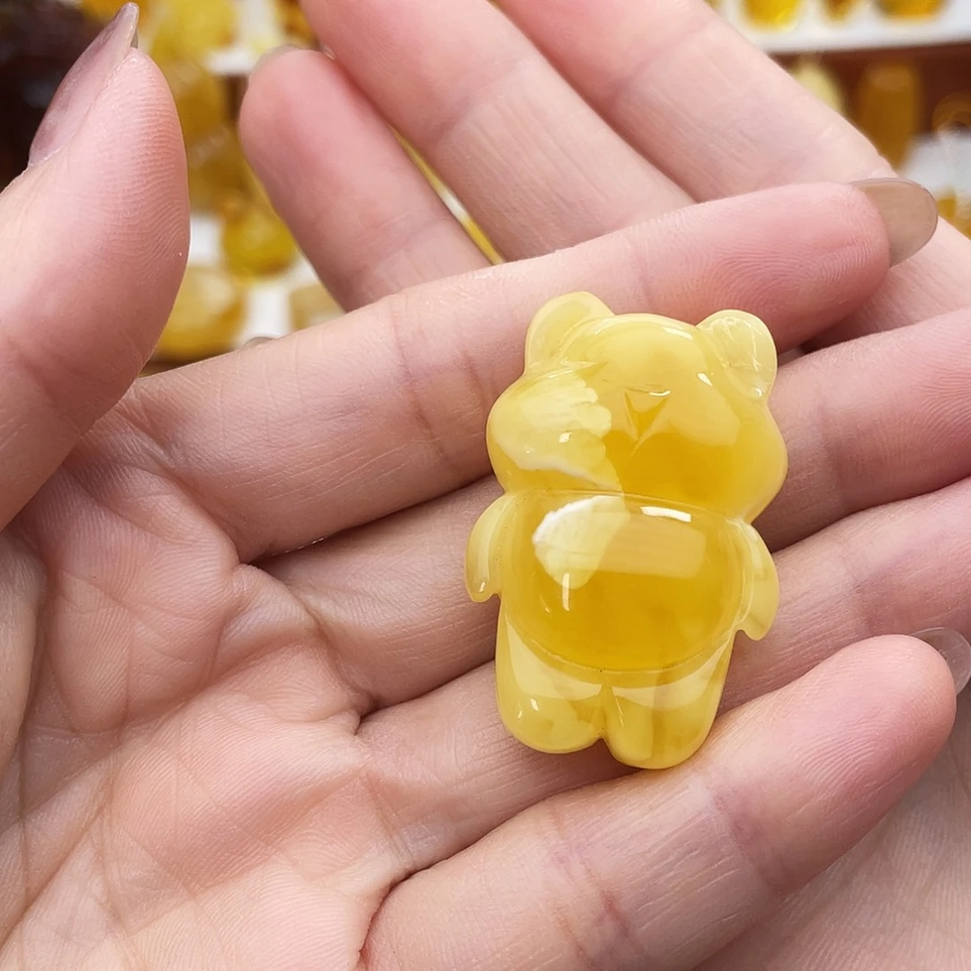 琥珀未镶嵌吊坠(不含链)