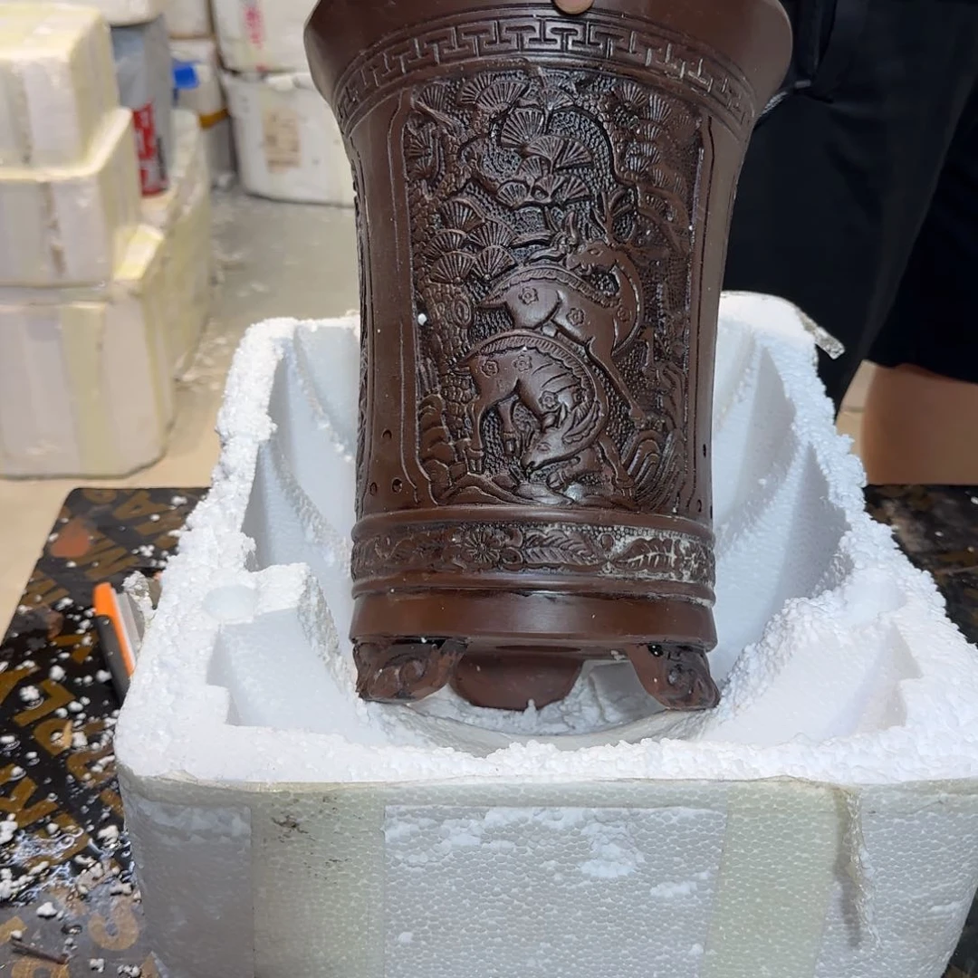 紫砂花盆口径22.30口径