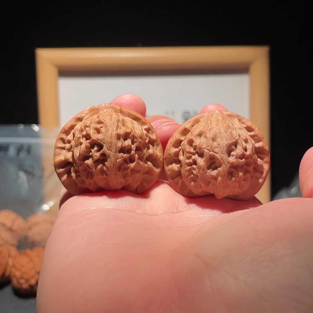 吊坠文玩核桃40全品汉高宫灯