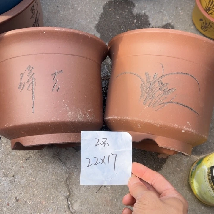 紫砂花盆特价商品