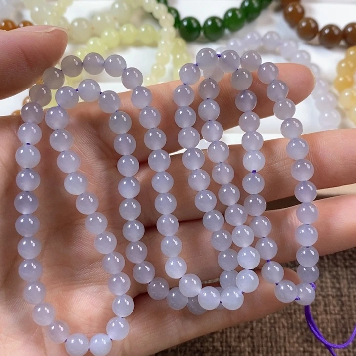 和田玉未镶嵌手串