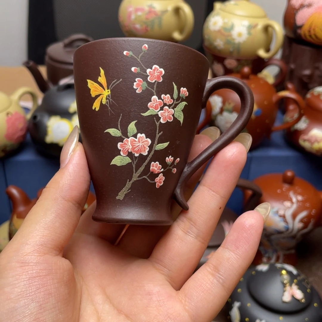 茶杯紫砂紫砂主人杯100cc