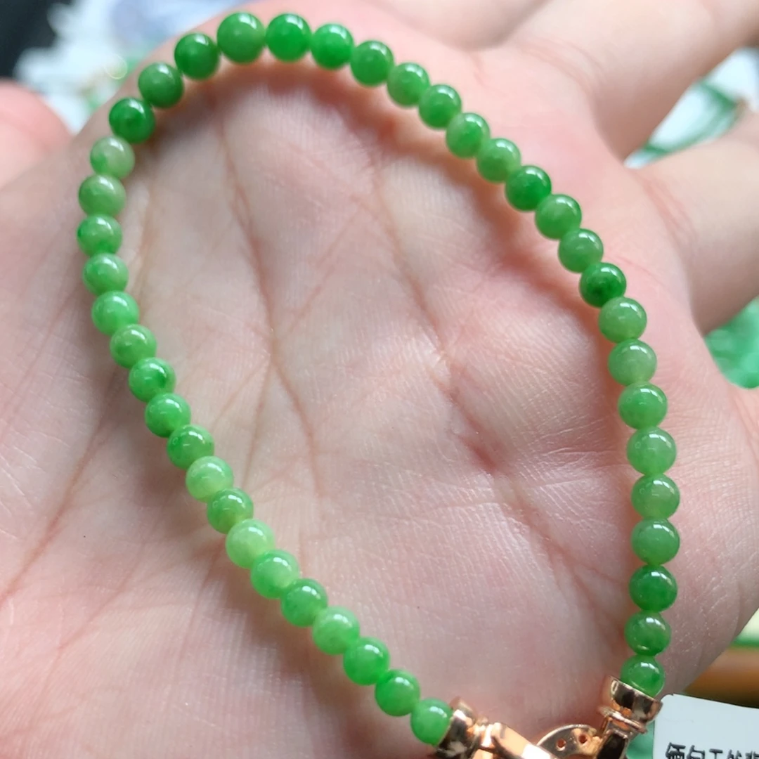 翡翠未镶嵌手链翡翠