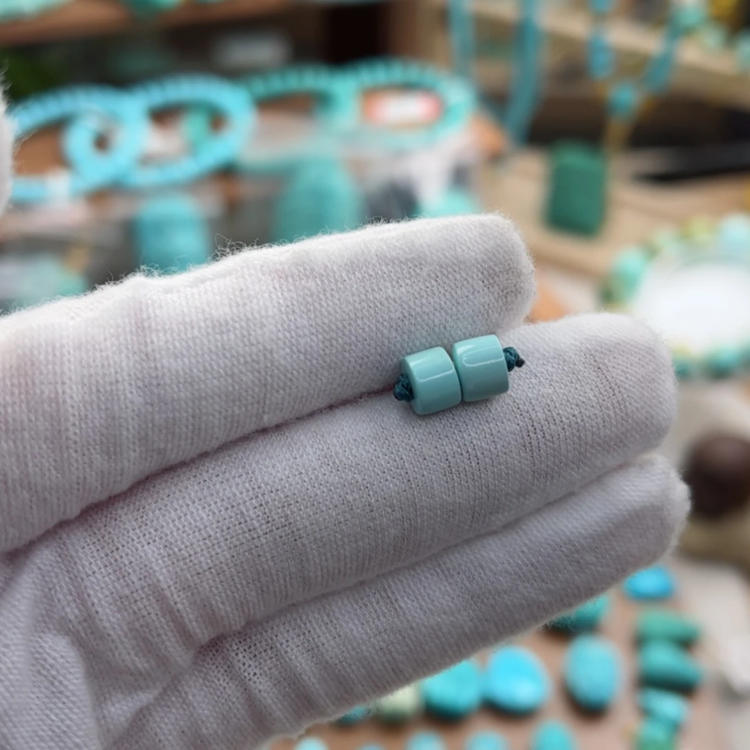 绿松石未镶嵌配饰尺寸5.7