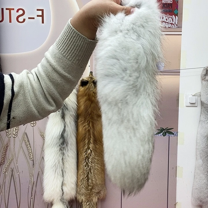 狐狸尾巴挂件包邮