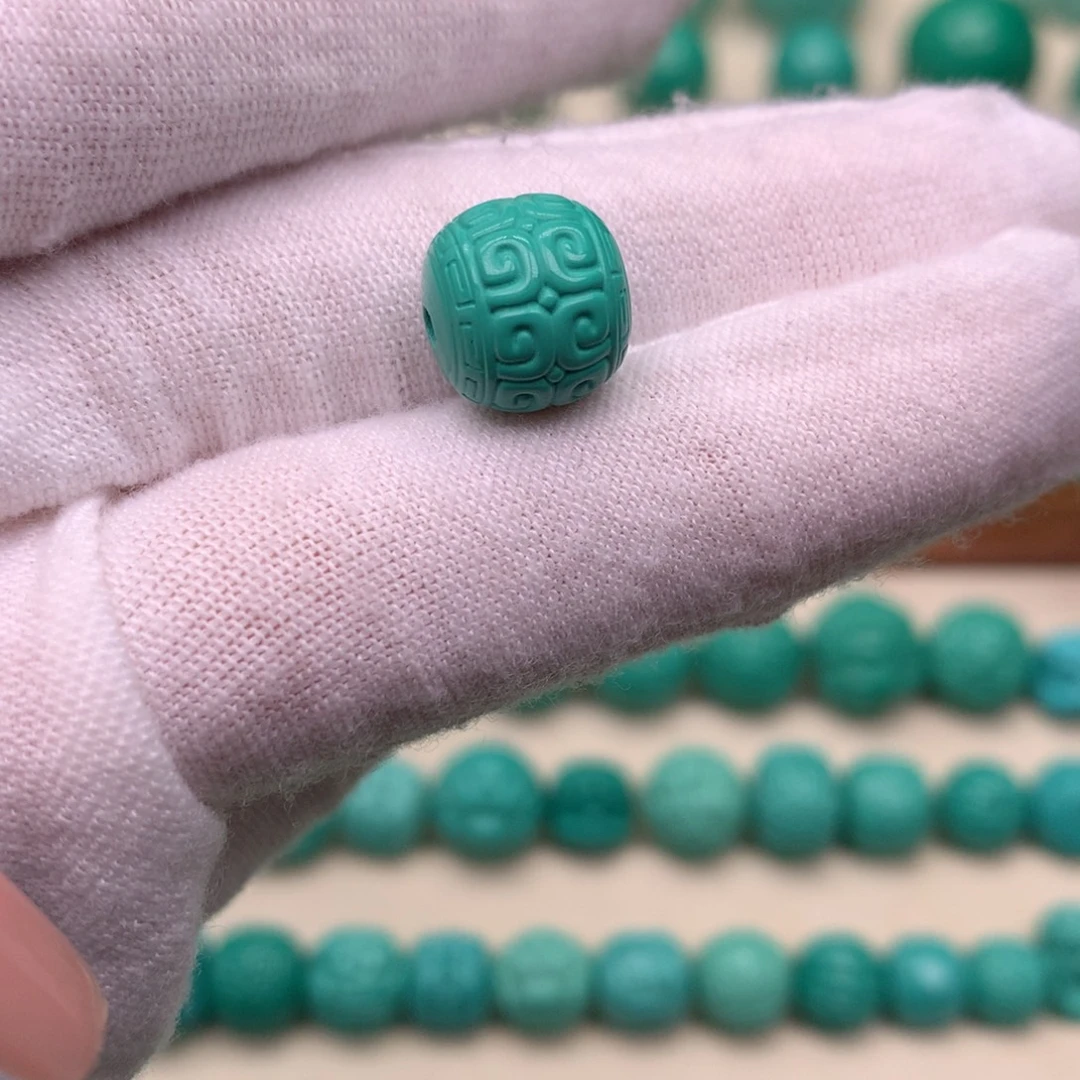 手工雕刻回纹老型卡10.8