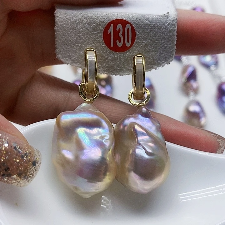 颈饰银S925镶嵌淡水珍珠