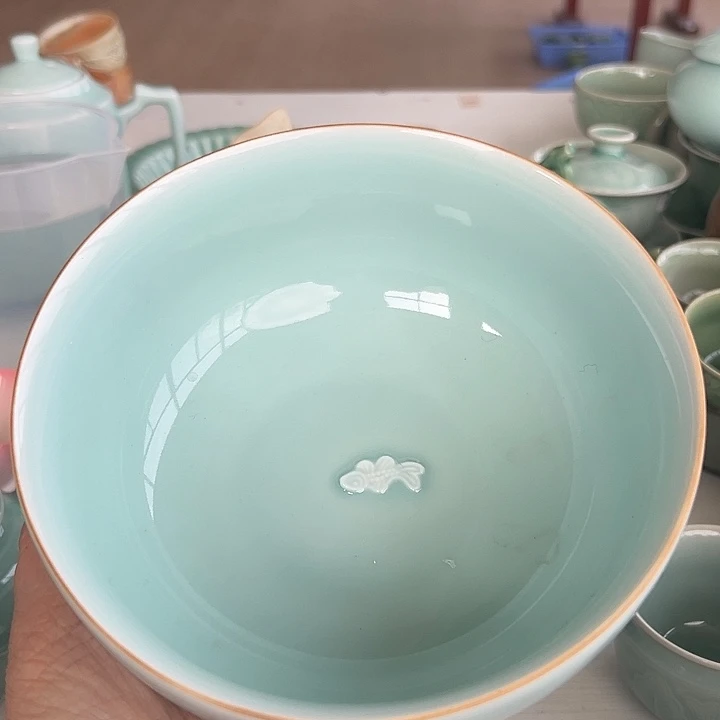 小米茶器龙泉青瓷