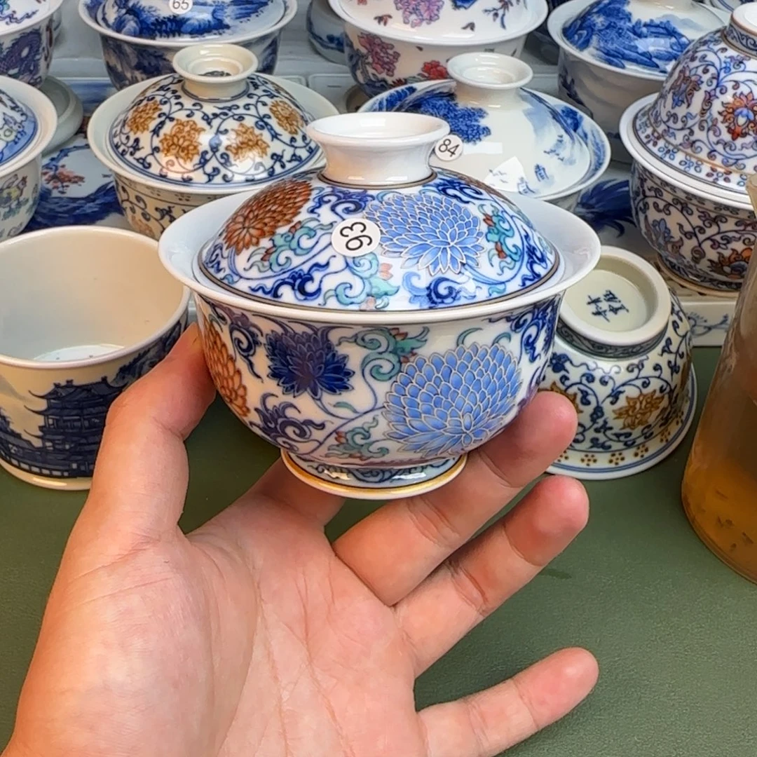 彦祖纯手工手绘茶具93