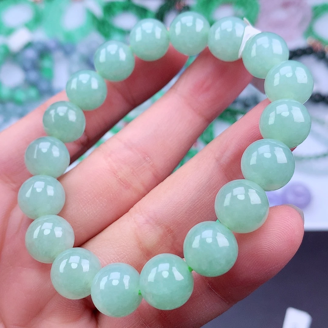 未镶嵌手链翡翠手串