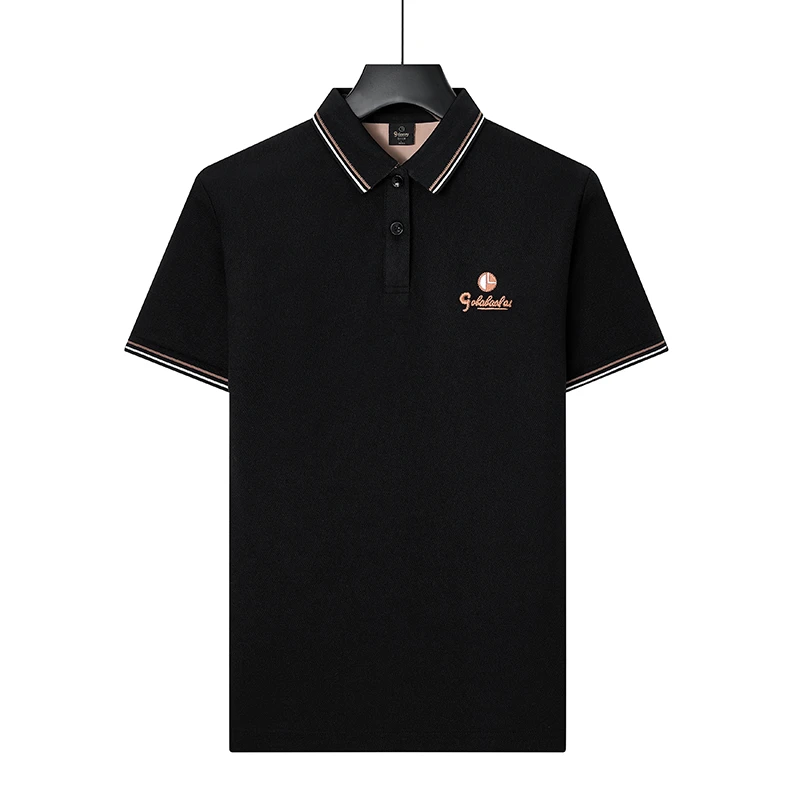 《珊珊推荐》DX25928男女情侣款魔术降温夏季翻领时尚短袖POLO衫