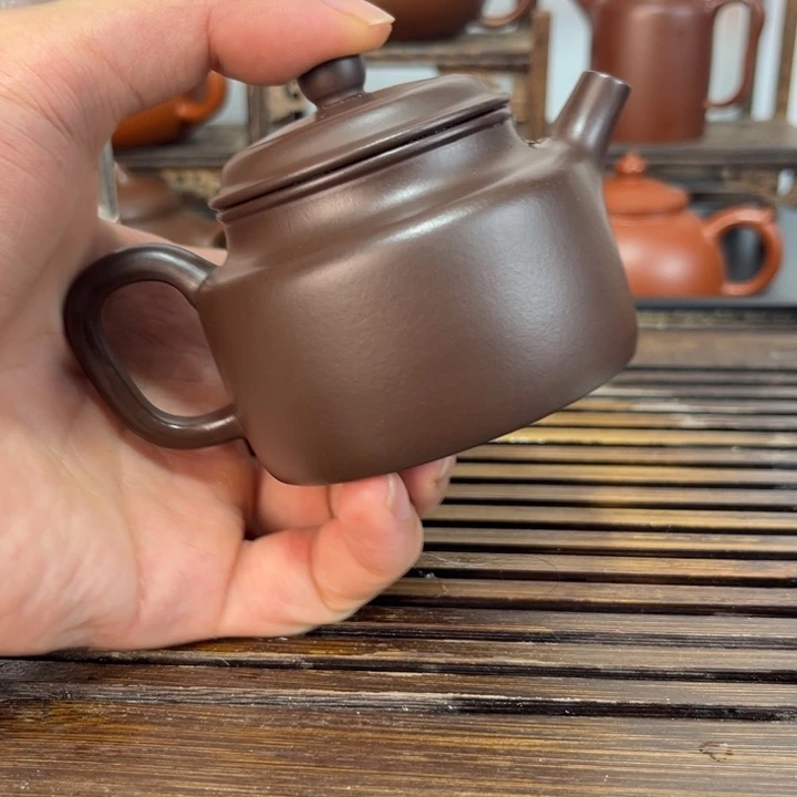 茶壶紫砂原矿紫砂手工制作
