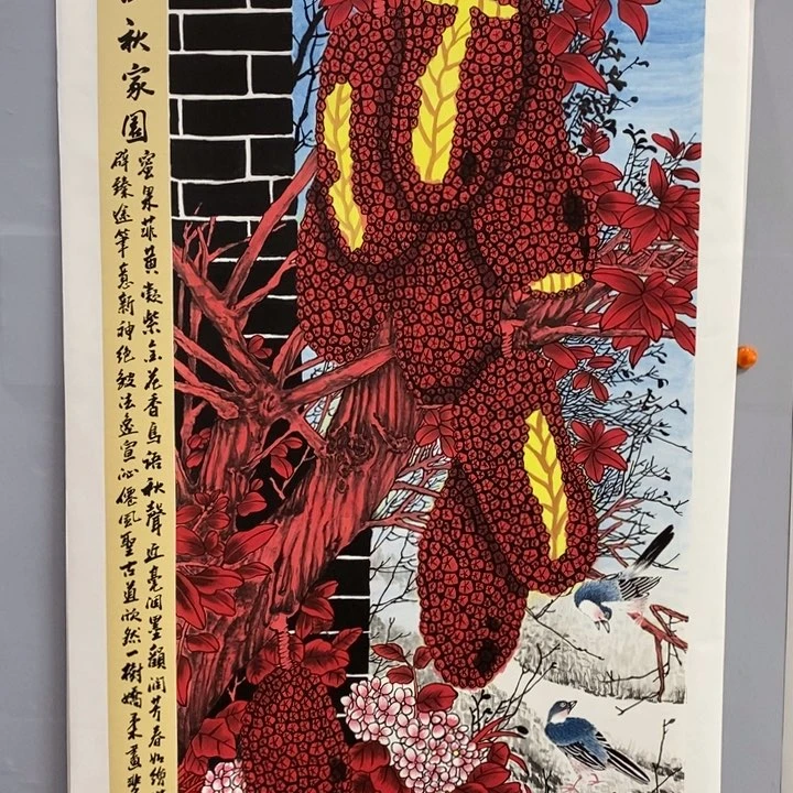 手绘作品等多种形式进行