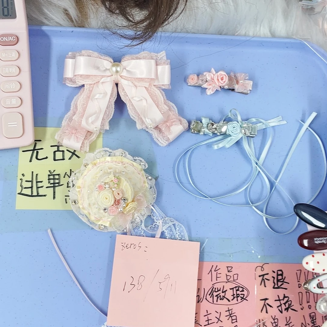 皮质铁合金发夹发饰