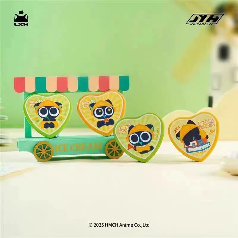 【六月代拆】罗小黑-爱心马口铁徽章盲盒