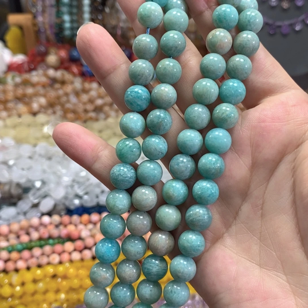 玛瑙/玉髓未镶嵌珠宝半成品天河一条卡10mm