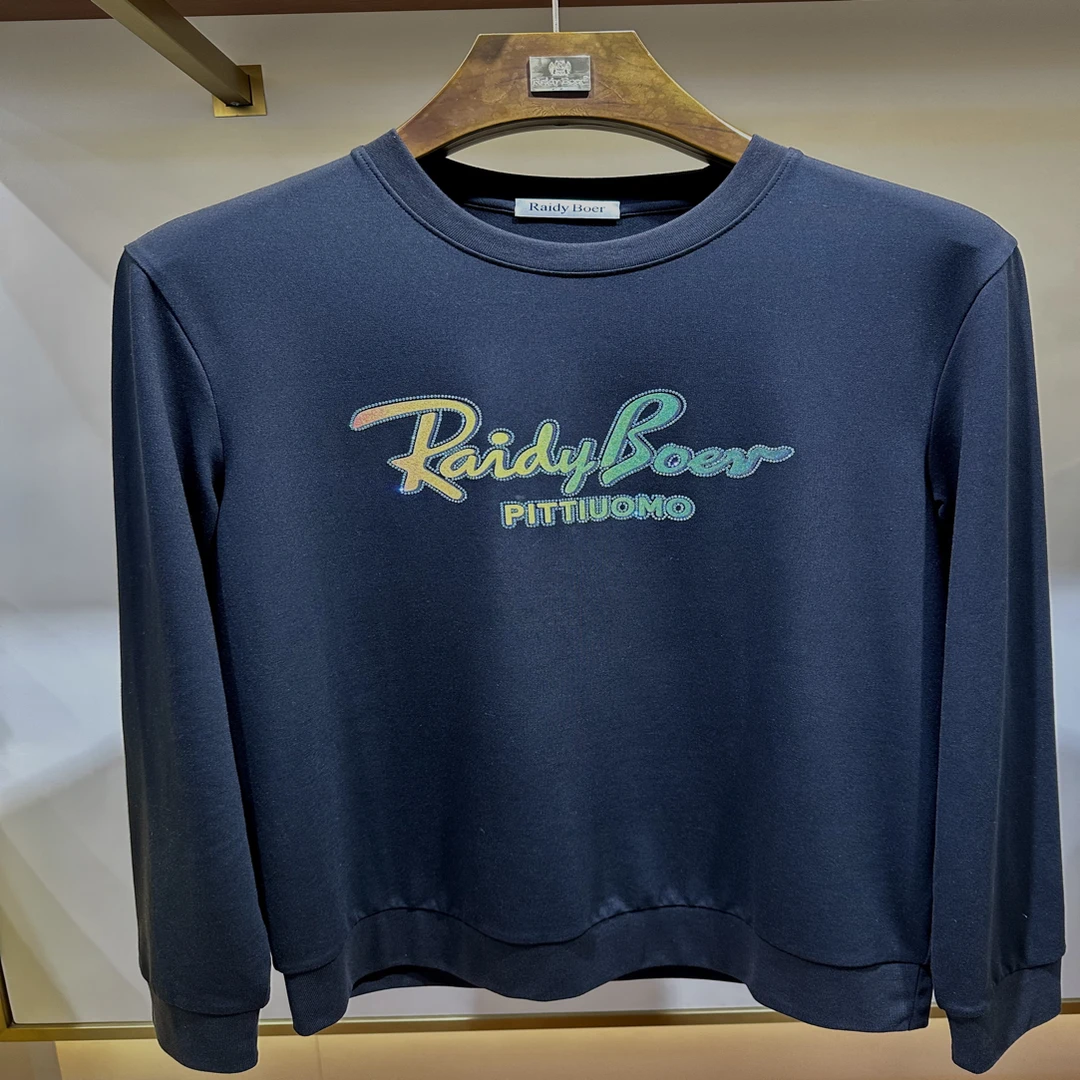 Raidy Boer/雷迪波尔秋季长袖T恤衫 印花休闲